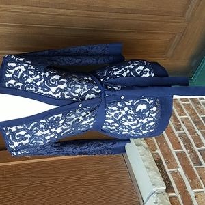 NY&Co lace cardigan